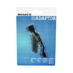 Adapter do hamulców tarczowych od 160 mm do 180 mm i od 140 mm do 160 mm na rami. Czarne piżamy męskie BRAKCO, bez wzorów, z materiału, bez kołnierzyka, bez ramiączek. Za 82.18 zł.