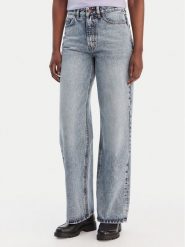 HUGO Jeansy 50556481 Niebieski Regular Fit. Niebieskie jeansy damskie Hugo, bez wzorów, z bawełny. Za 629.99 zł.