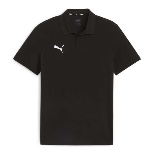 Koszulka sportowa męska Puma Team Goal Casuals. Czarne koszulki sportowe męskie Puma, m, bez wzorów, z bawełny, bez ramiączek, do piłki nożnej. Za 89.09 zł.