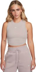 Nike Koszulka damska Nike Sportswear Chill Knit beżowa FB8279 019 L. Brązowe bluzki damskie Nike, l, bez wzorów, bez kołnierzyka, bez ramiączek. Za 107.98 zł.