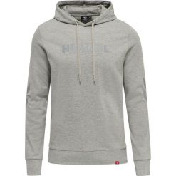 Bluza z kapturem Hummel Legacy Logo Plus. Szare bluzy męskie Hummel, xl, bez wzorów, sportowe, bez ramiączek, z kapturem. Za 203.50 zł.