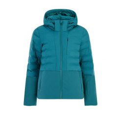 Damska kurtka narciarska Protest Hazely. Niebieskie kurtki sportowe damskie Protest, na zimę, bez wzorów, bez ramiączek, bez kaptura, narciarskie. Za 921.50 zł.
