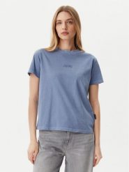 Napapijri T-Shirt S-Azure NP0A4IG3 Niebieski Regular Fit. Niebieskie t-shirty damskie Napapijri, l, bez wzorów, z bawełny, bez kołnierzyka, bez ramiączek. Za 159.99 zł.
