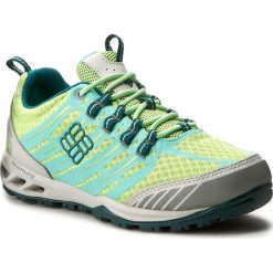 Trekkingi COLUMBIA - Ventrailia Razor Outdry BL6023 Jade Lime/Deep Wave 332. Zielone obuwie trekkingowe damskie Columbia, z materiału, bez zapięcia. W wyprzedaży za 259.00 zł.