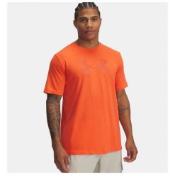 T-Shirt Męski Under Armour Koszulka Sportowa Odblaski. Brązowe koszulki sportowe męskie Under Armour, m, bez wzorów, bez ramiączek, do biegania. Za 129.99 zł.