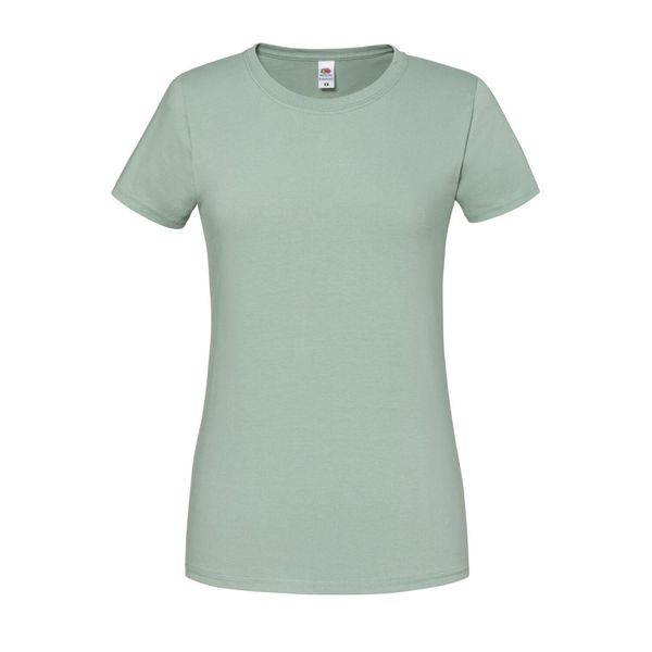 Koszulka Damska Iconic 190. Szare bluzki damskie fruit of the loom, xl, bez wzorów, sportowe, bez kołnierzyka, bez ramiączek. Za 37.99 zł.