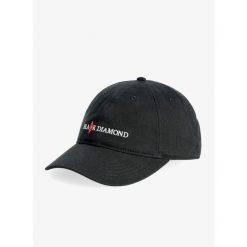 Czapka z daszkiem Black Diamond BD Heritage Cap - black/octane. Czarne czapki damskie Black Diamond, bez wzorów, sportowe. Za 119.99 zł.