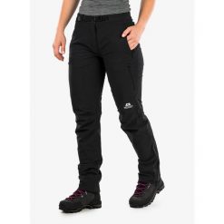 Spodnie softshell damskie Mountain Equipment Chamois Pant. Czarne spodnie sportowe damskie MOUNTAIN EQUIPMENT, bez wzorów, z softshellu, sportowe, trekkingowe. Za 455.99 zł.