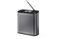 Przenośne radio cyfrowe Sharp OSAKA DR-P530(GY) z portem USB, łącznością Bluetooth i radiem FM. Radia Sharp. Za 376.99 zł.
