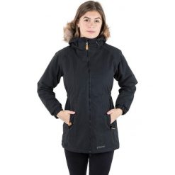 Kurtka Parka Damska Z Długimi Rękawami. Czarne parki damskie Trespass, xl, bez wzorów, z futra, z kapturem. Za 667.99 zł.