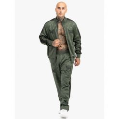 Dres o regularnym kroju Tapout Punkass. Czarne komplety dresowe męskie TAPOUT, l, z aplikacjami, z dresówki. W wyprzedaży za 393.00 zł.