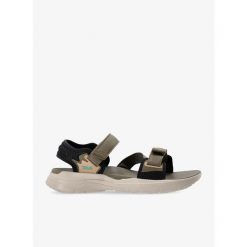 Sandały turystyczne męskie Teva Zymic. Zielone buty zimowe męskie Teva, bez wzorów, bez obcasa, bez zapięcia. Za 276.99 zł.