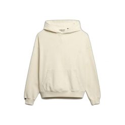 Bluza damska z kapturem Superdry Studios Relaxed. Białe bluzy damskie Superdry, bez wzorów, bez ramiączek, z kapturem. Za 327.70 zł.