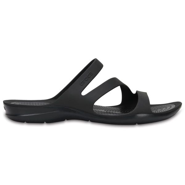 Damskie Klapki basenowe Crocs Swiftwater (W) Black - 203998-060 34-35. Brązowe klapki damskie Crocs, bez wzorów, z syntetyku, sportowe, bez obcasa, bez zapięcia. Za 160.00 zł.