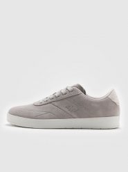 4F Buty lifestyle sneakersy OAK skórzane damskie - szare 36. Szare obuwie sportowe damskie 4F, bez wzorów, z gumy, bez zapięcia. W wyprzedaży za 139.99 zł.