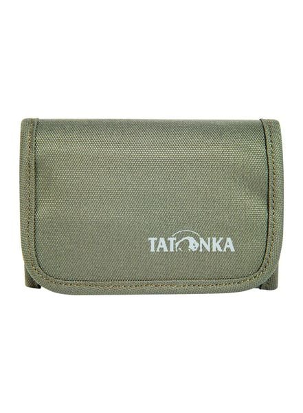 Portfel Tatonka Folder RFID B - olive/olive. Zielone portfele męskie Tatonka, bez wzorów, z poliamidu. Za 76.99 zł.