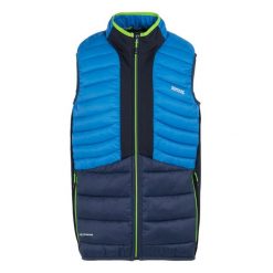 Męska Kamizelka Hybrydowa Leedre. Niebieskie bluzy męskie Regatta, m, bez wzorów, sportowe, bez ramiączek, bez kaptura. Za 129.99 zł.