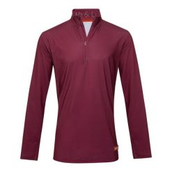 Bluza narciarska Męska Gareth & Lucas Thirty-Nine. Czerwone bluzy sportowe męskie GARETH & LUCAS, na zimę, m, bez wzorów, z elastanu, bez kaptura, narciarskie. Za 179.99 zł.