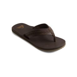 Sandały dla Mężczyzn CARVER NATURAL Brązowy. Brązowe sandały męskie Quiksilver, bez wzorów, z gumy, bez zapięcia. Za 319.99 zł.
