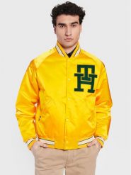 Tommy Hilfiger Kurtka bomber Varsity MW0MW29017 Żółty Regular Fit. Żółte kurtki męskie Tommy Hilfiger, m, bez wzorów, z syntetyku, bez kaptura. Za 1,029.00 zł.