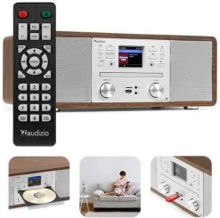 Radioodtwarzacz Avola CD/BT/DAB+/WIFI brązowy Audizio one size. Brązowe radia Audizio. Za 599.00 zł.