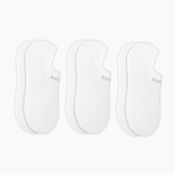 Skarpety męskie BOXRAW Trainer 3. Białe skarpety męskie BOXRAW, bez wzorów, z bawełny. Za 59.99 zł.