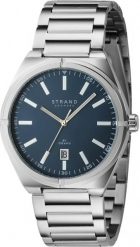 Zegarek męski Strand S754GDCLSC srebrny. Szare zegarki męskie Strand, bez wzorów, srebrne. Za 300.00 zł.