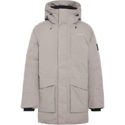 Parka Didriksons Akilles. Brązowe parki męskie Didriksons, bez wzorów, sportowe, bez kołnierzyka, bez kaptura. Za 1,213.95 zł.