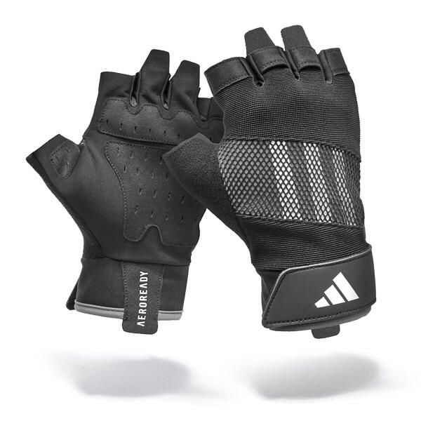 Rękawiczki do treningu siłowego Adidas - Performance Training Gloves - Grey. Białe rękawiczki męskie Adidas, bez wzorów. Za 64.00 zł.