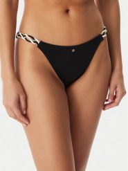 BOSS Dół od bikini 50561431 Czarny Regular Fit. Czarne stroje kąpielowe damskie Boss, s, bez wzorów, z syntetyku. Za 279.99 zł.