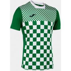 Joma Flag III koszulka sportowa zielono-biała, L. Białe koszulki sportowe męskie Joma, l, bez wzorów, z meshu, bez ramiączek, do piłki nożnej. Za 143.65 zł.