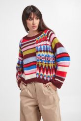 Sweter damski Dakar WEEKEND MAX MARA. Swetry nierozpinane damskie Weekend Max Mara, xs, bez wzorów, bez kołnierzyka, bez ramiączek. W wyprzedaży za 839.30 zł.