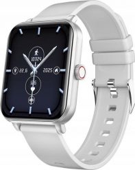 Smartwatch myPhone Watch Classic 2 srebrny. Szare zegarki smartwatch Myphone, bez wzorów. Za 123.80 zł.