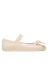 Melissa Baleriny Sophie Crush Ad 37836 Beżowy. Brązowe balerinki damskie Melissa, bez wzorów, z tworzywa sztucznego, bez obcasa, bez zapięcia. Za 358.99 zł.