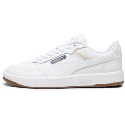 Trampki Puma Court Ultra, Biały, Mężczyźni. Białe trampki męskie Puma, bez wzorów, wizytowe, bez zapięcia. Za 219.99 zł.