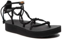 Teva Sandały W Midform Infinity r. 36 Czarne (1127890). Czarne sandały damskie Teva, bez wzorów, bez obcasa, bez zapięcia. Za 244.17 zł.