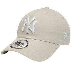 Czapka z daszkiem damska New Era 9TWENTY League Essentials New York Yankees Cap. Białe czapki damskie New Era, bez wzorów, sportowe. Za 109.99 zł.