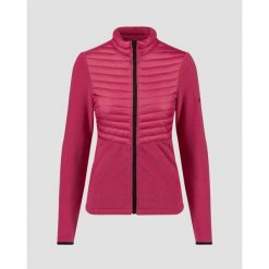 Kurtka damska hybrydowa Dolomite Cristallo. Czerwone kurtki sportowe damskie Dolomite, bez wzorów, bez ramiączek, bez kaptura, trekkingowe. W wyprzedaży za 302.00 zł.