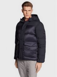 Tommy Hilfiger Kurtka zimowa MW0MW28723 Granatowy Regular Fit. Niebieskie kurtki męskie Tommy Hilfiger, na zimę, m, bez wzorów, z syntetyku, bez kaptura. Za 988.90 zł.