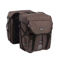 Podwójna torba na bagażnik Willex XL 1200. Brązowe torby na ramię męskie WILLEX, na ramię. Za 438.95 zł.
