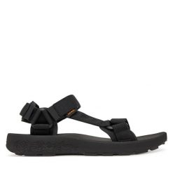Sandały Teva. Czarne sandały męskie Teva, bez wzorów, bez zapięcia. Za 299.99 zł.