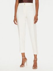 Maryley Spodnie materiałowe 25EB52Z/M24/43VA Écru Regular Fit. Spodnie materiałowe damskie Maryley, bez wzorów, z materiału. Za 129.99 zł.