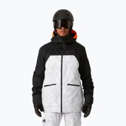 Kurtka narciarska męska Helly Hansen Straightline Lifaloft 2.0. Białe kurtki sportowe męskie Helly Hansen, na zimę, m, bez wzorów, bez kaptura, narciarskie. Za 1,189.00 zł.