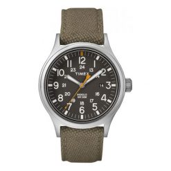 Timex zegarek męski TW2R49200. Analogowe zegarki męskie Timex, bez wzorów, z mosiądzu. W wyprzedaży za 175.00 zł.