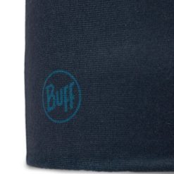 Czapka BUFF ECOSTRETCH BEANIE ORBY. Niebieskie czapki damskie Buff, bez wzorów, z elastanu. Za 119.90 zł.