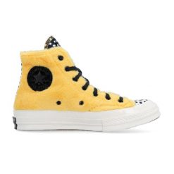 Buty do chodzenia damskie Converse Chuck 70. Żółte obuwie sportowe damskie Converse, bez wzorów, bez zapięcia, trekkingowe. Za 312.00 zł.