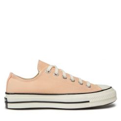 Trampki Converse. Brązowe trampki i tenisówki damskie Converse, bez wzorów, bez zapięcia. Za 219.99 zł.
