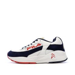 Buty męskie sportowe sneakersy Fila SKYRUNNER 2A. Niebieskie buty sportowe męskie 661, bez wzorów, bez zapięcia, na fitness i siłownię. W wyprzedaży za 249.00 zł.