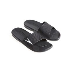 Klapki Basenowe Męskie Speedo Atami II Max AM. Białe klapki męskie Speedo, bez wzorów, z materiału, bez zapięcia. Za 88.55 zł.