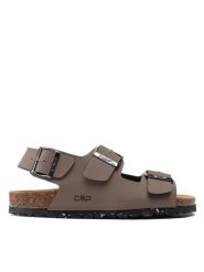 CMP Sandały Eco Keidha Slipper 3Q91027 Brązowy. Brązowe sandały męskie CMP, bez wzorów, ze skóry, bez zapięcia. Za 139.99 zł.